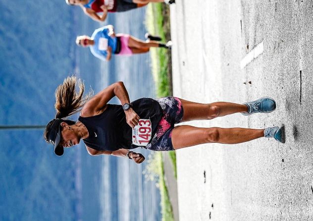 Carrera. La camarista Laura Huberman no dejó de entrenar ni de competir, aun durante el juicio del Neonatal. (Archivo)