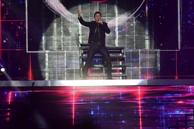 chayanne en el estadio de Instituto en Alta Córdoba. José Gabriel Hernández.
