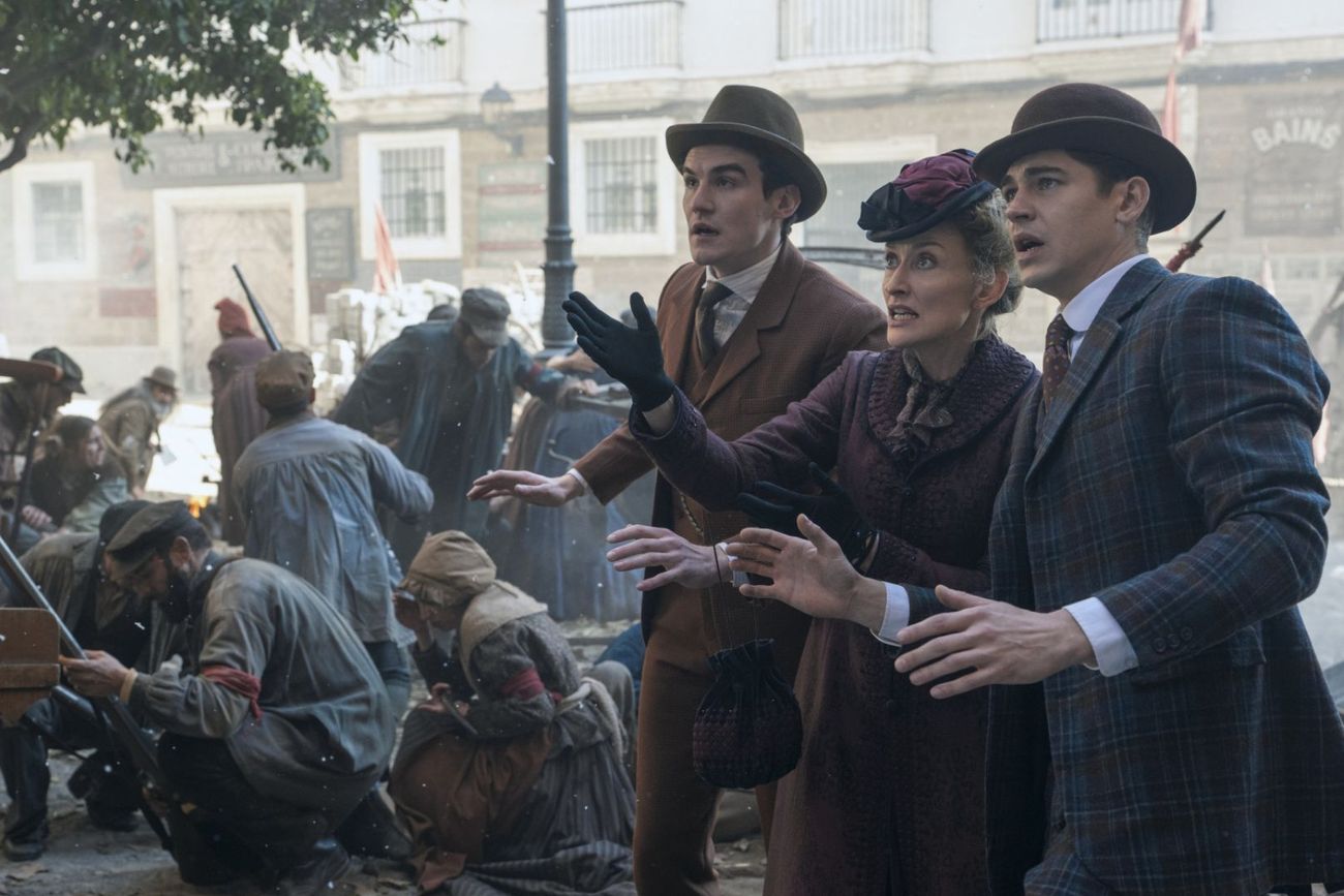 El joven Sherlock.