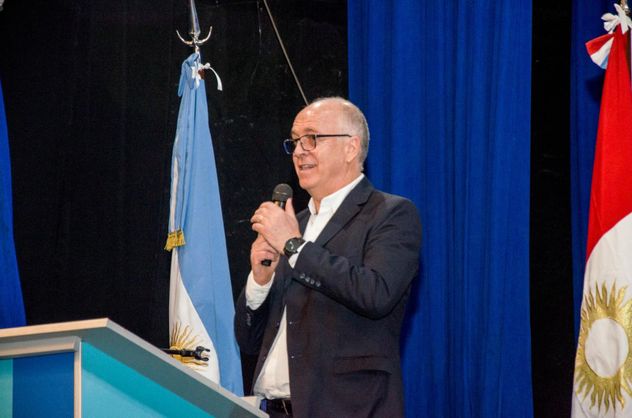 Rubén Dagum, intendente de Almafuerte, en su segundo período de gobierno.