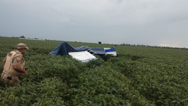 Se estrelló una avioneta en el interior de Córdoba y el piloto salió por sus propios medios.