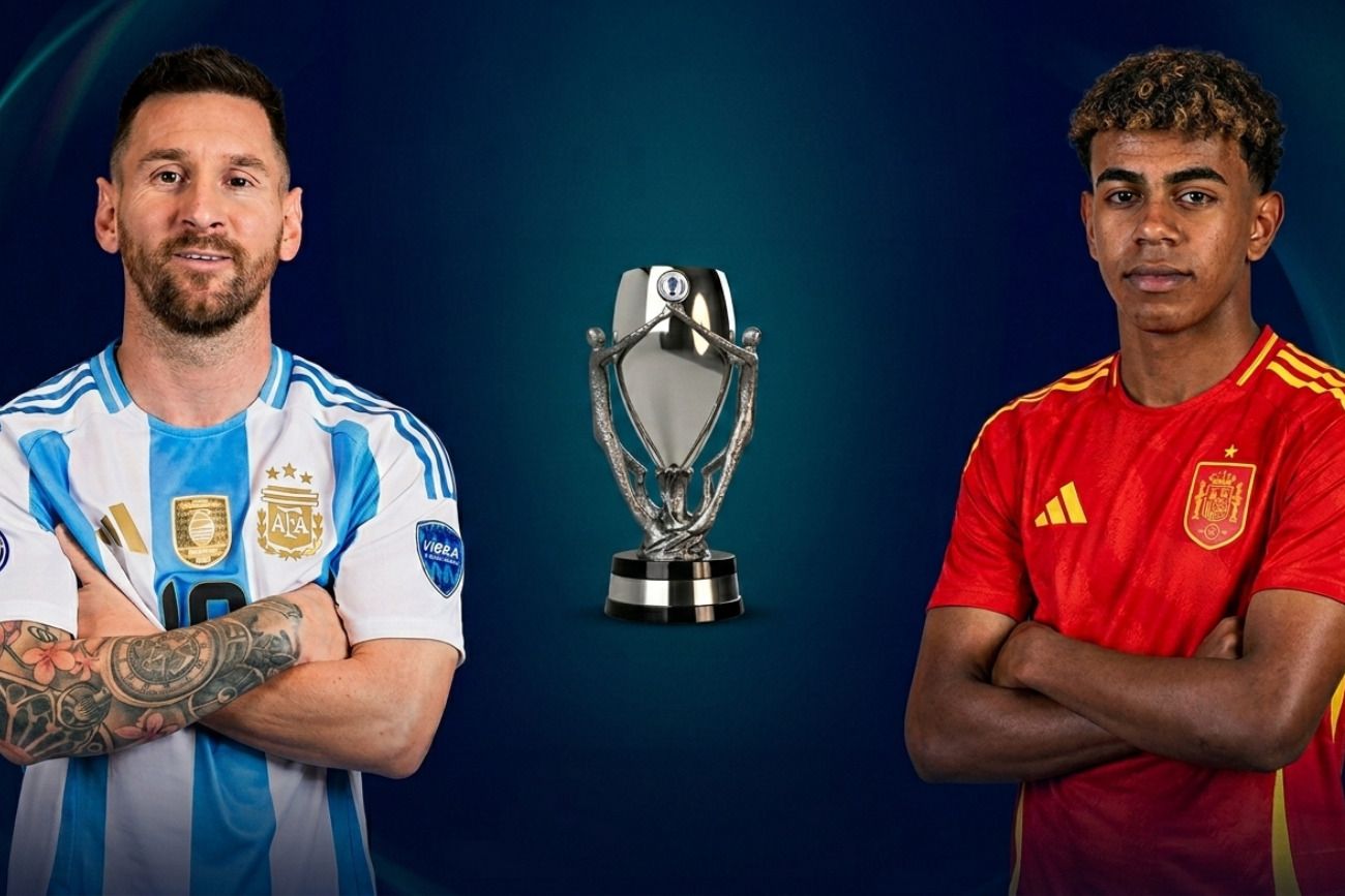 Finalissima entre Argentina y España.
