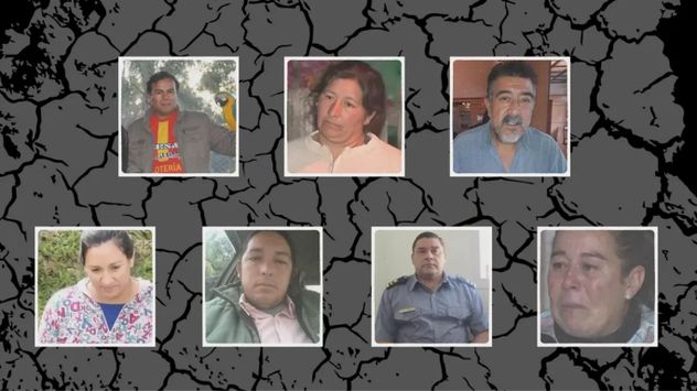 Detenidos por la desaparición de Loan Peña. (Gentileza)