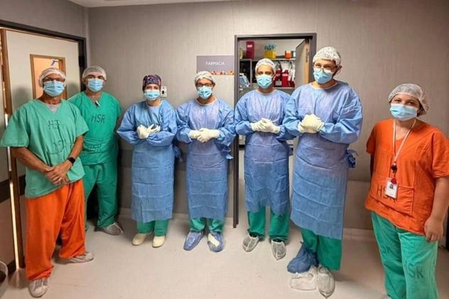 El equipo interdisciplinario que participó en la intervención. (Foto: gentileza Provincia) 