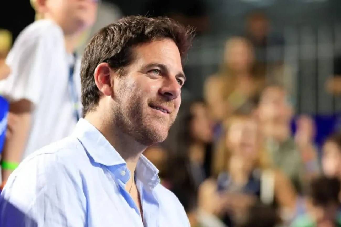 Juan Martín Del Potro en el ATP Acapulco. 