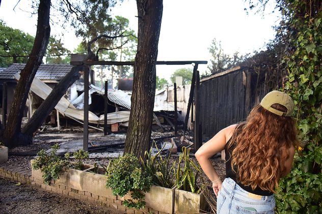 La Comanda, Incendio en un local gastronómico de avenida Recta Martinoli. José Gabriel Hernández