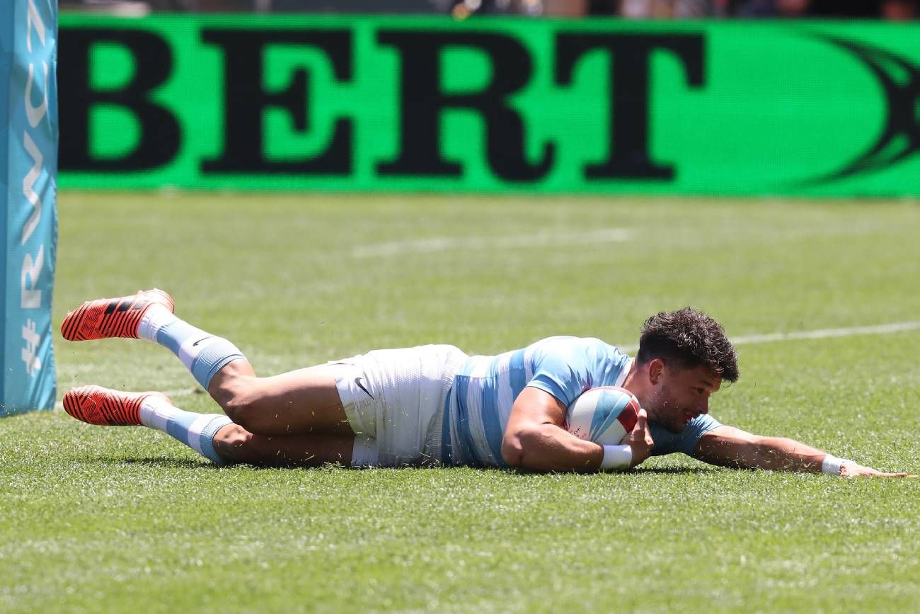 Lautaro Bazán Vélez, jugador de Los Pumas 7s. 