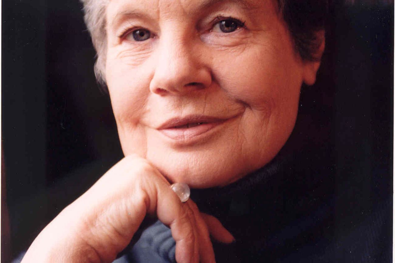 Escritora A.S. Byatt, autora de "Posesión". 
