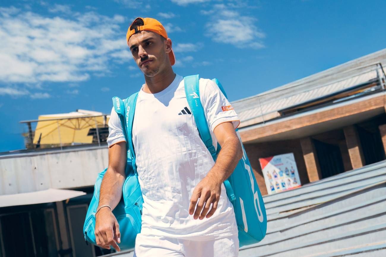 Francisco Cerúndolo no pudo ante el alemán y quedó en la puerta de la final del Santiago Open.
