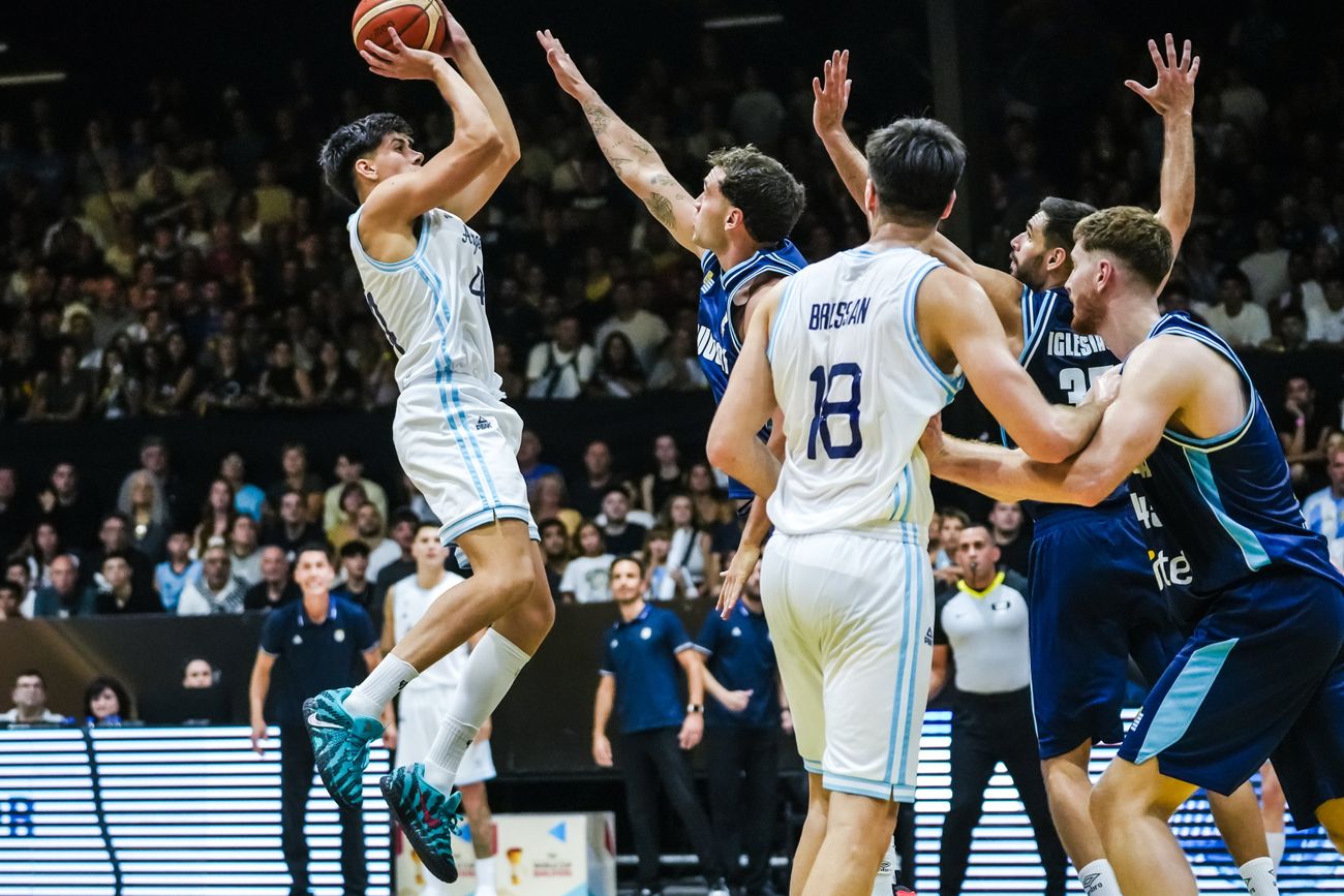 La selección argentina de básquet, en la ventana Fiba.