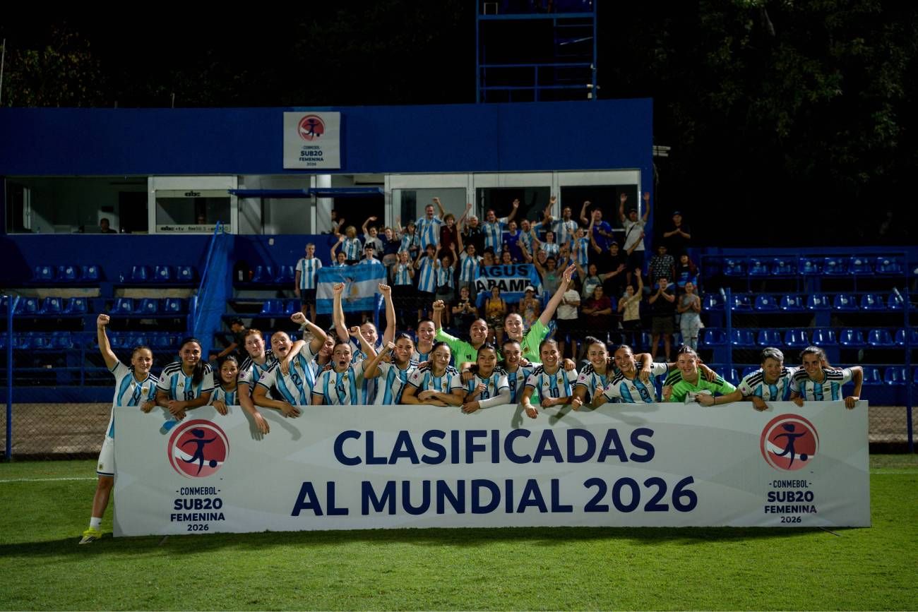 La Selección Argentina Femenina de fútbol se clasificó al Mundial Polonia 2026. 