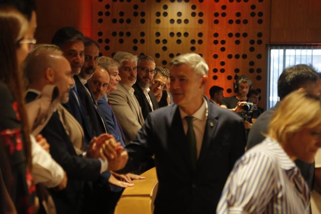 Apertura de sesiones del Concejo Deliberante en Córdoba, el discurso de Daniel Passerini. (Jorge Peñaranda/La Voz)