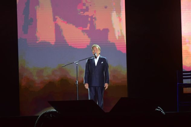 Ricardo Montaner en el estadio de Instituto en Alta Córdoba.