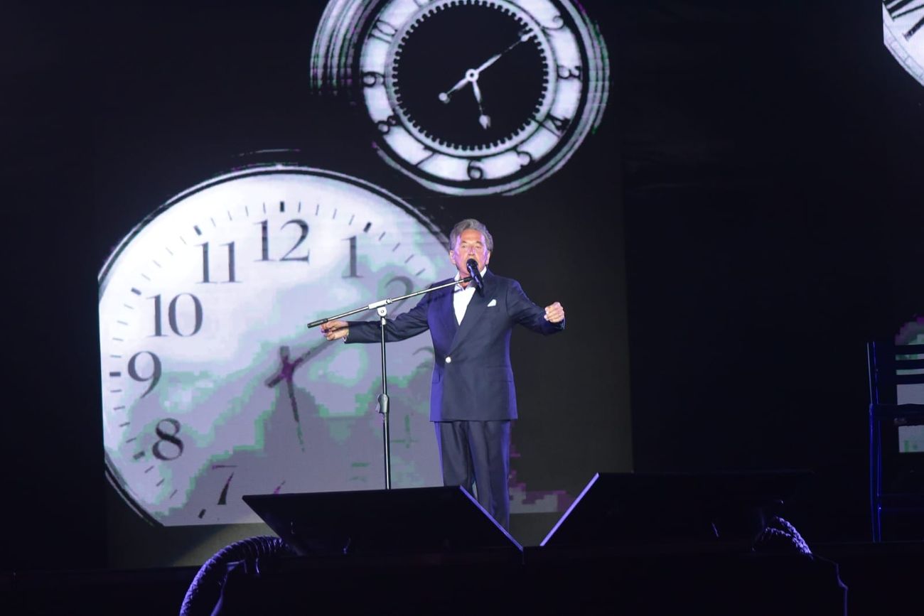 Ricardo Montaner volvió al país en el marco de la gira "El último regreso".