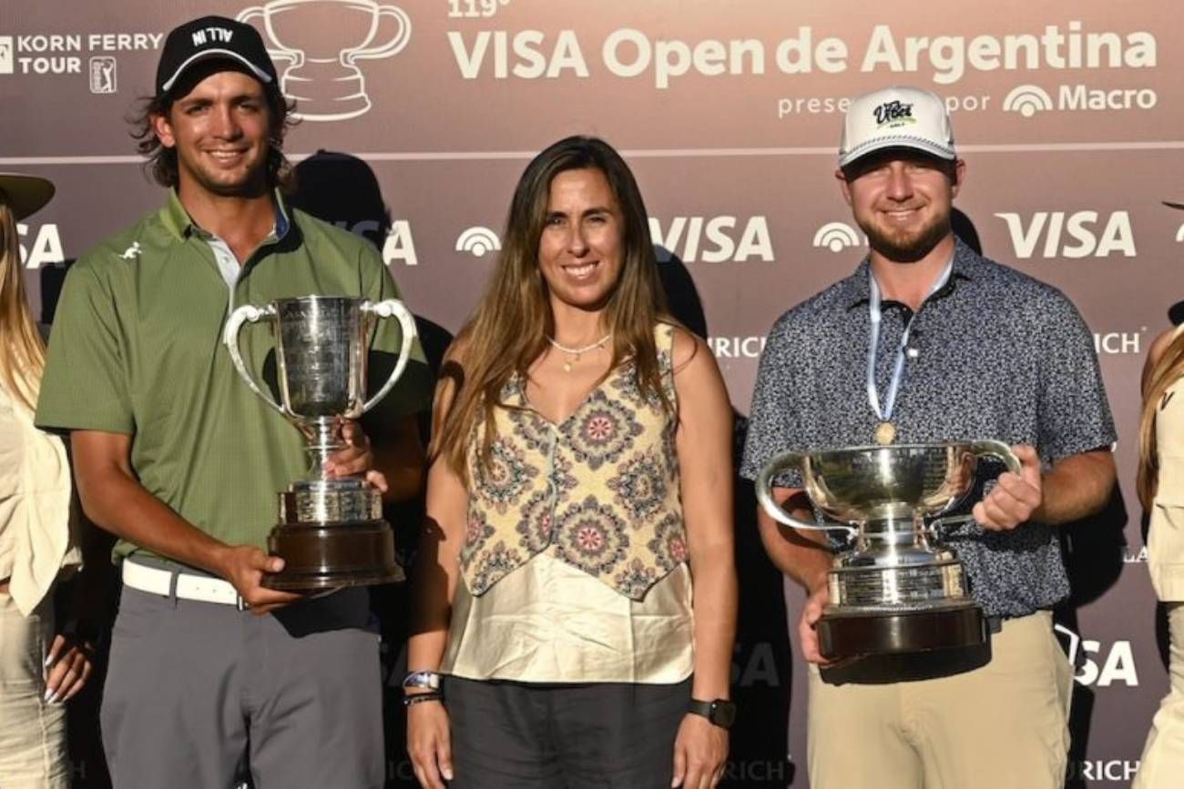 Segundo Olivia Pinto dueño de la Copa Pereyra Iraola. 