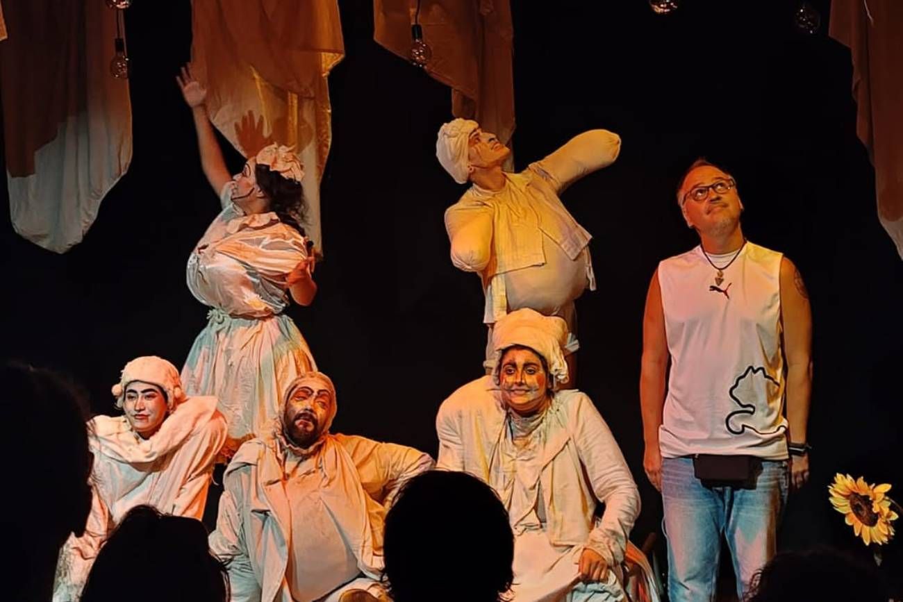 Pasaje de "Sin ánimos de ofender", la obra que se repone este jueves en una sala céntrica. 