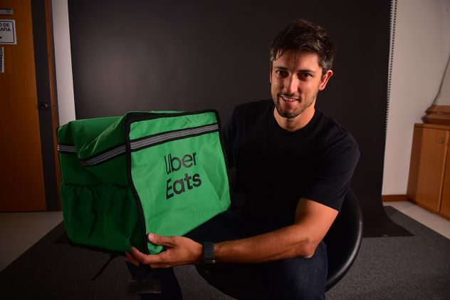 Juan Martín Capellini, head de Uber Eats Argentina, asegura: "Es la primera vez que relanzamos un mercado en la historia". (Pedro Castillo / La Voz)