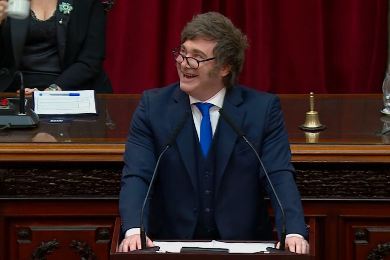 Javier Milei. Presidente de Argentina.