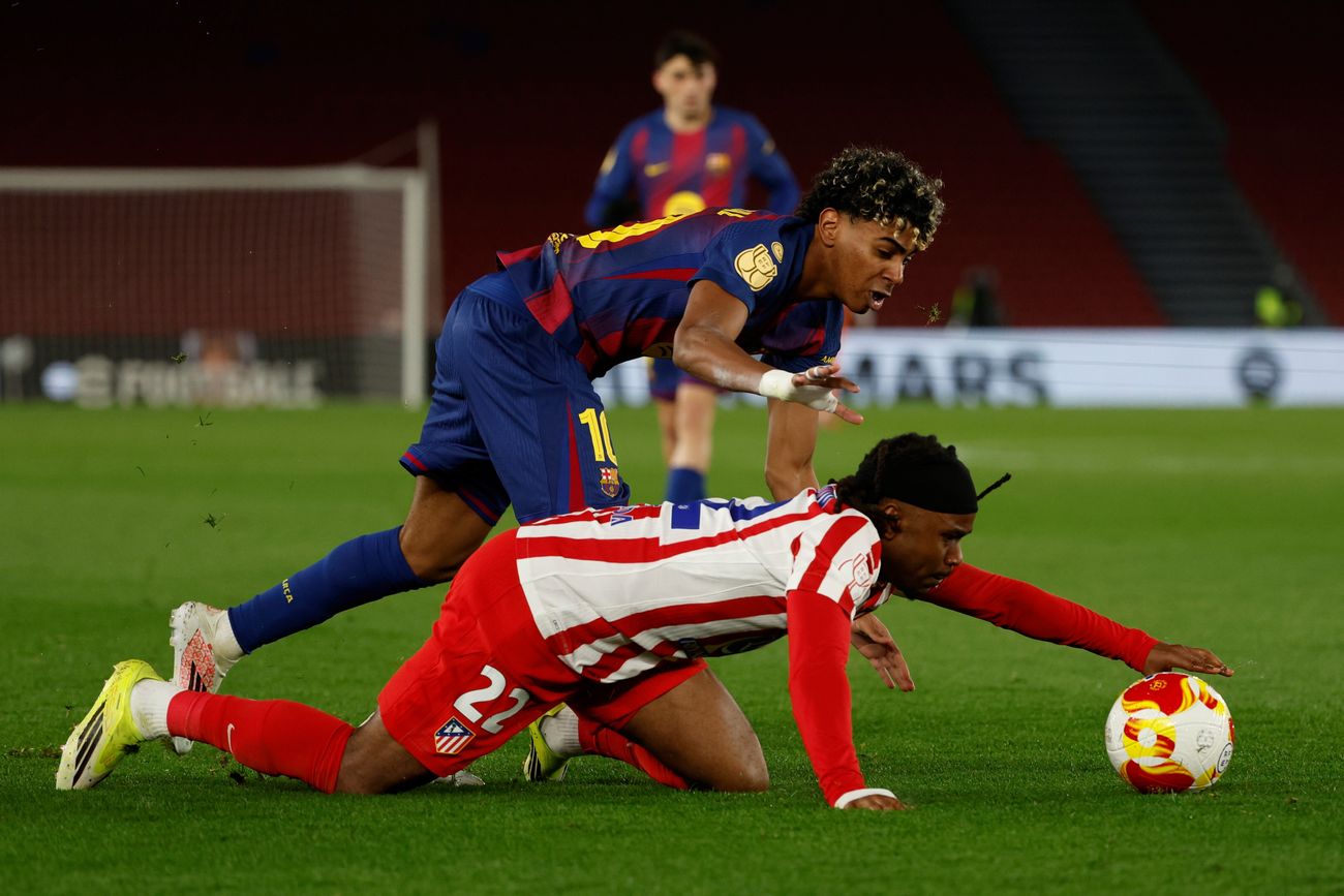 Barcelona vs. Atlético Madrid.