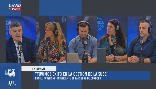 Daniel Passerini, mano a mano con La Voz En Vivo. 