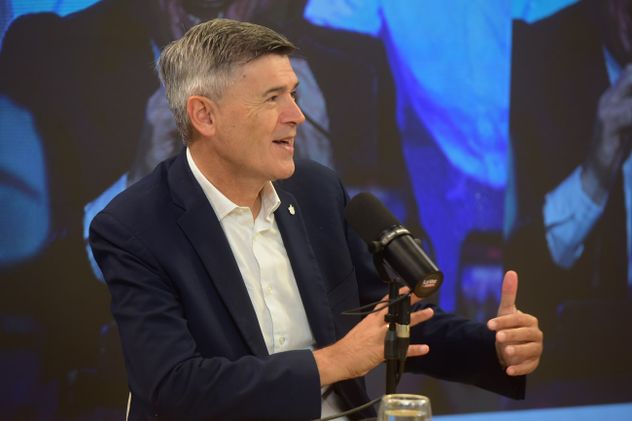 Daniel Passerini, intendente de Córdoba.. 