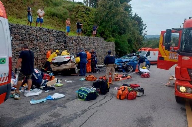 Tragedia para una familia argentina en Brasil tras el choque impactante ocurrido de camino a Florianópolis.