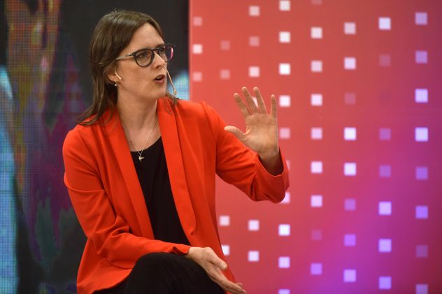 Brenda Austin, legisladora del radicalismo.