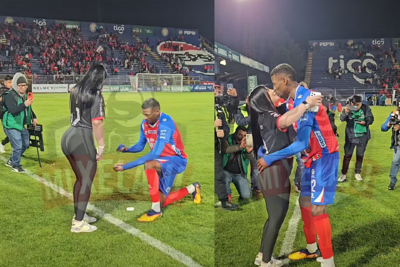 Propuesta de casamiento en la cancha, el "sí" más viral y un final que nadie esperaba: "Se terminó"