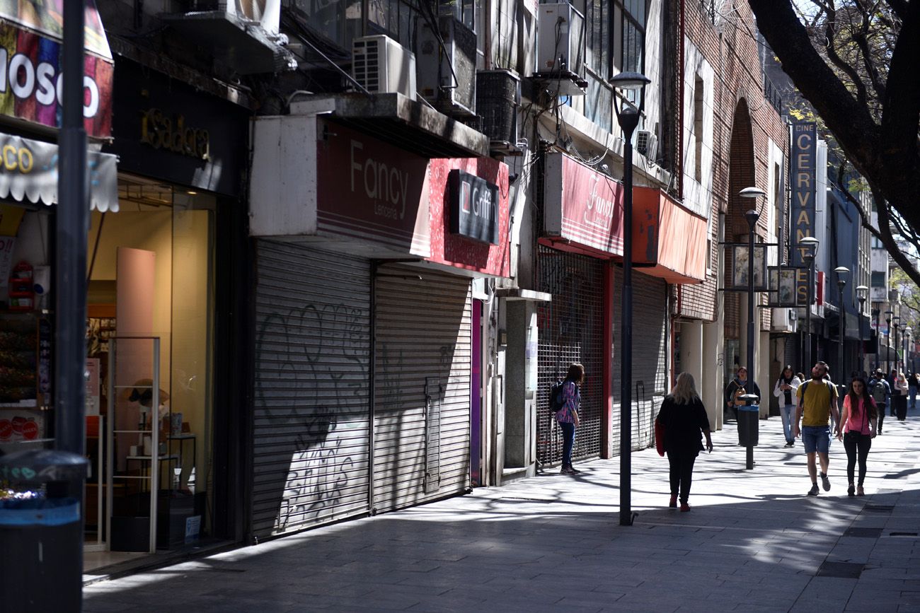 Peatonal en el centro de Córdoba