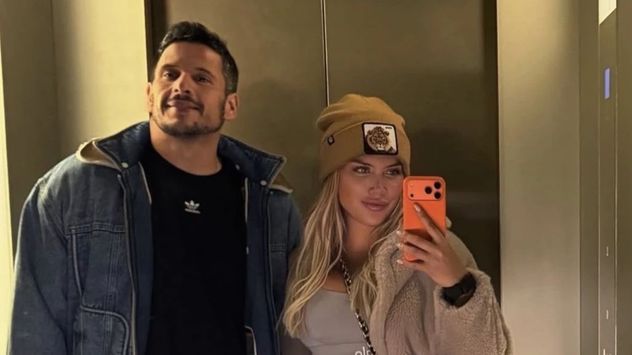 Wanda Nara junto a Martín Migueles.