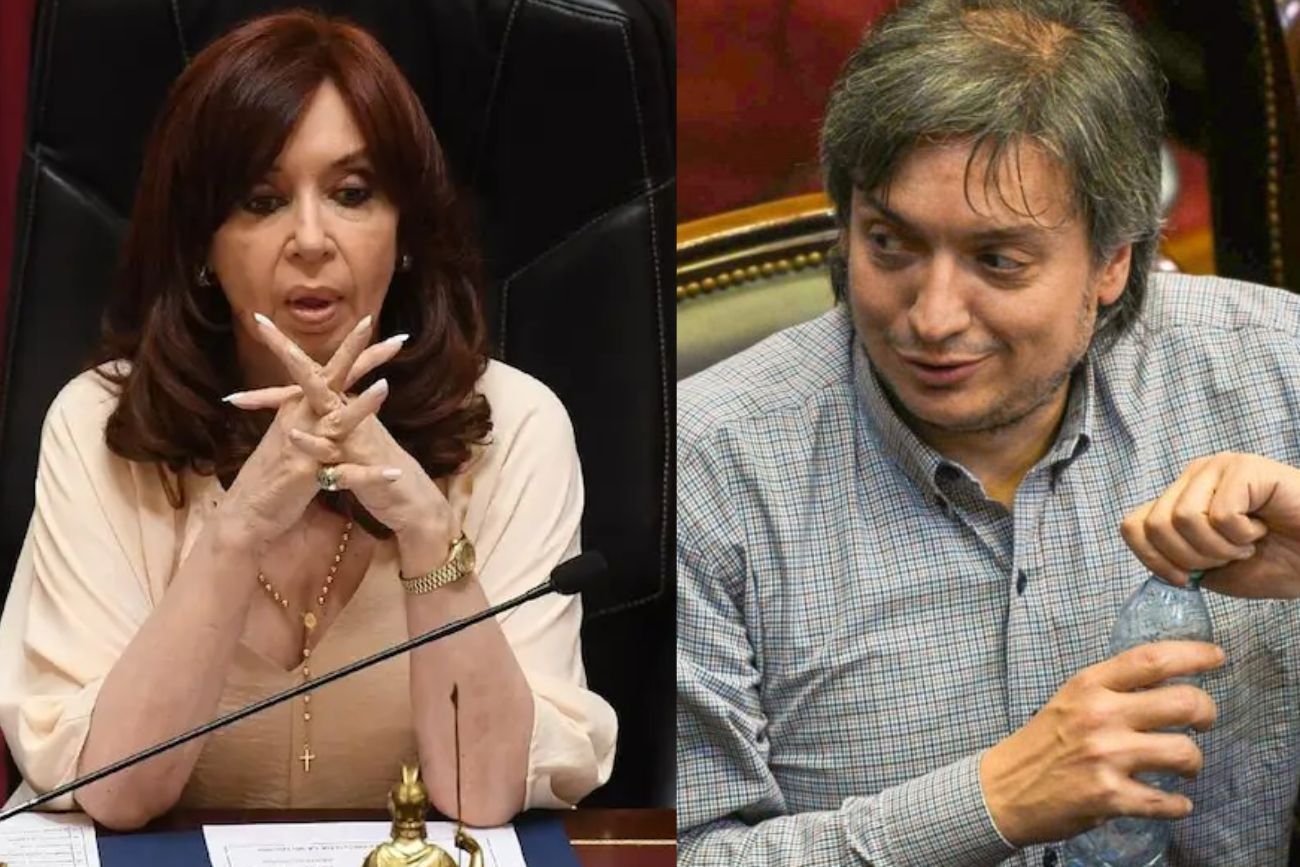 Cristina Fernández y Máximo Kirchner