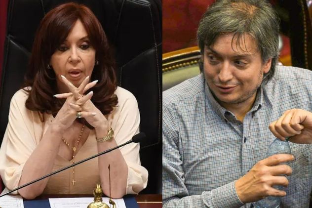Cristina Fernández y Máximo Kirchner