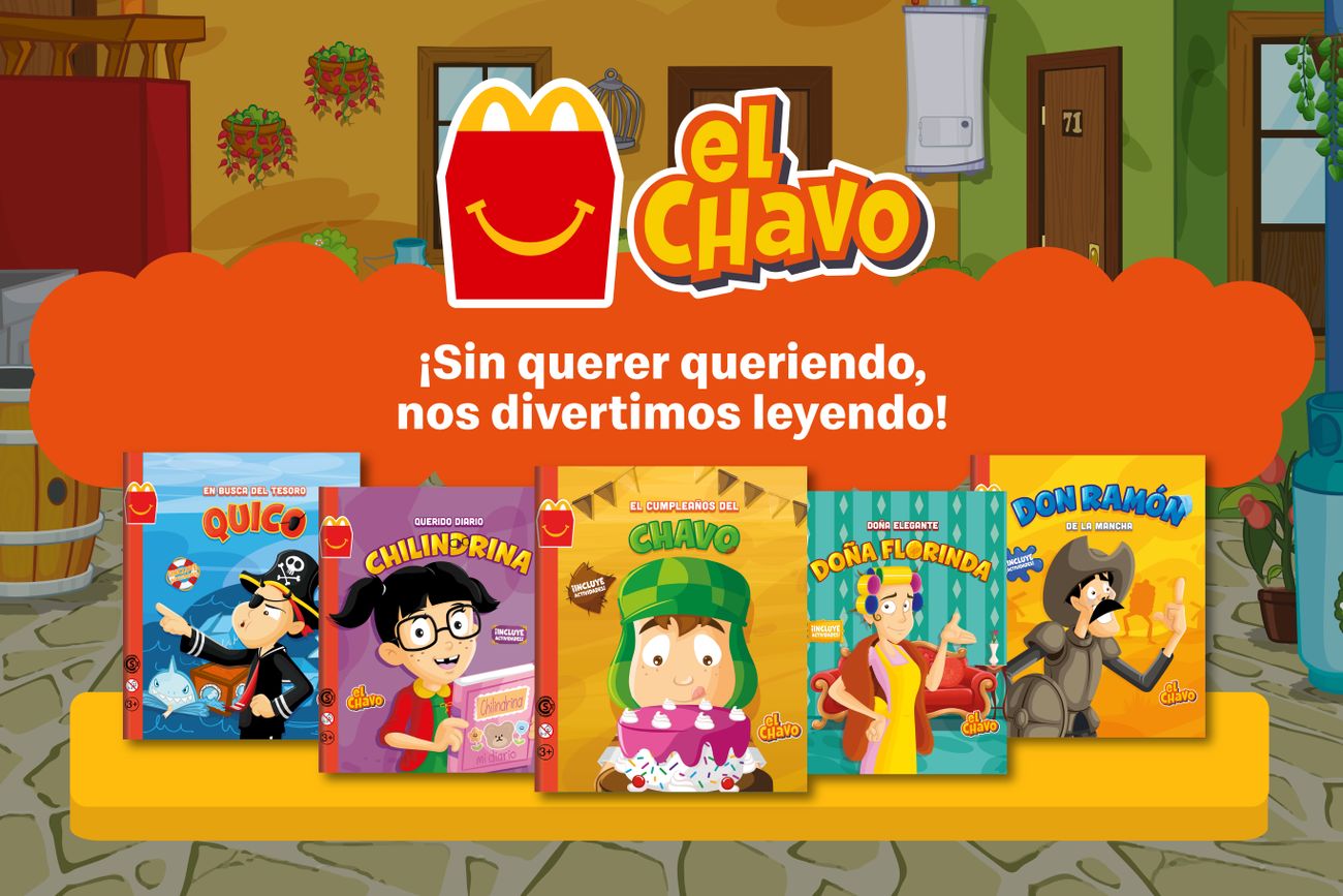 La propuesta, desarrollada junto a Grupo Chespirito, promueve la lectura compartida a través de historias que destacan valores como la amistad, la empatía y la convivencia