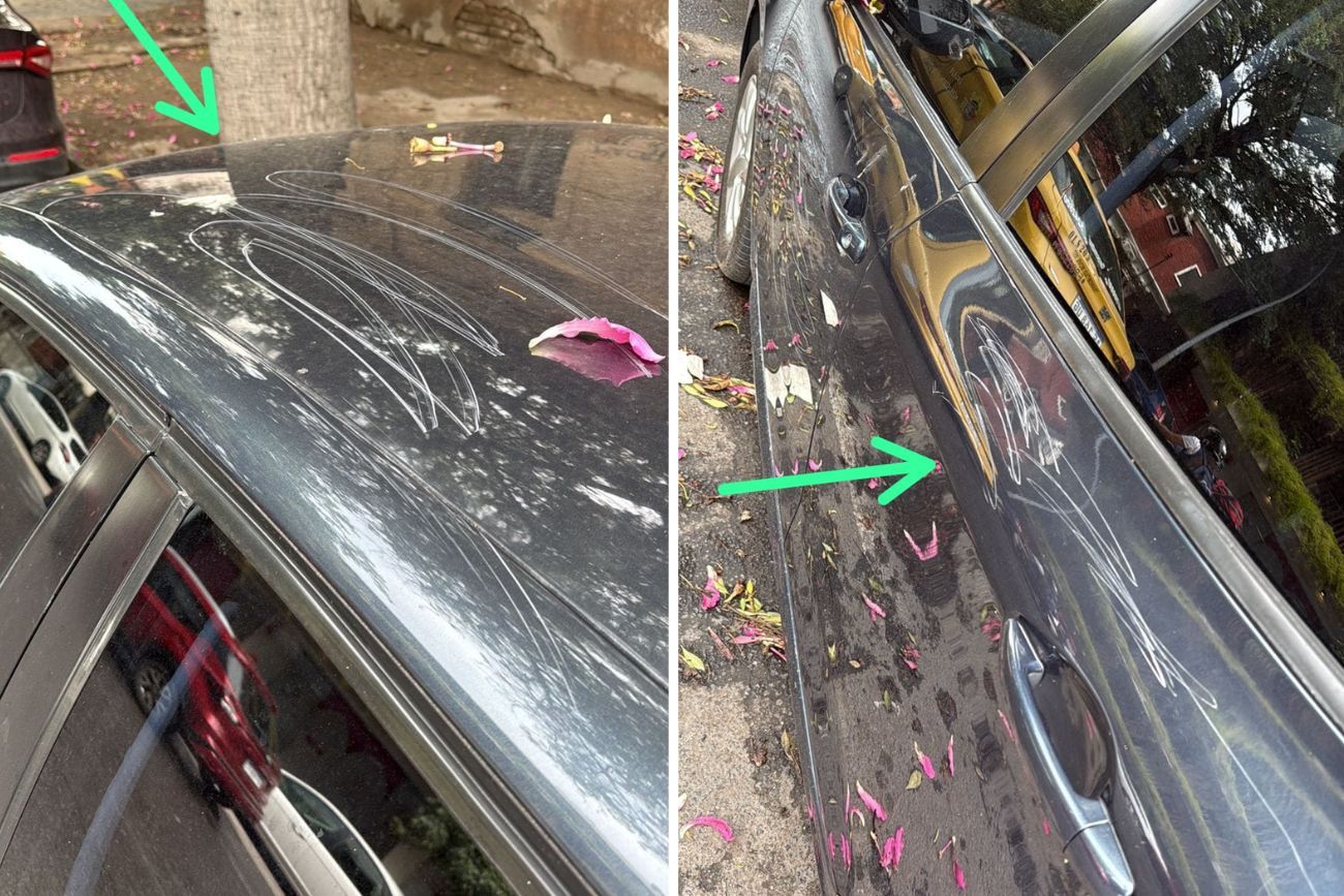 Córdoba: un naranjita rayó un auto, el dueño lo denunció y terminó detenido