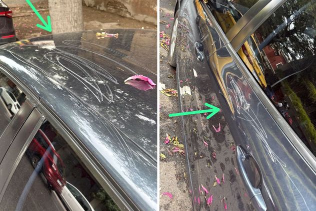 Córdoba: un naranjita rayó un auto  y terminó detenido tras la denuncia del dueño.
