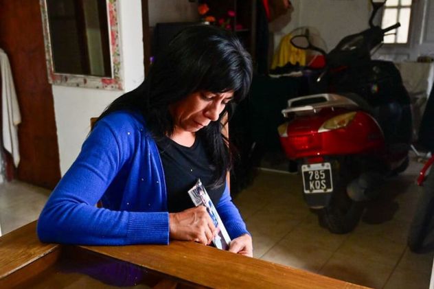 Soledad González, expareja de César Moreno. (La Voz).