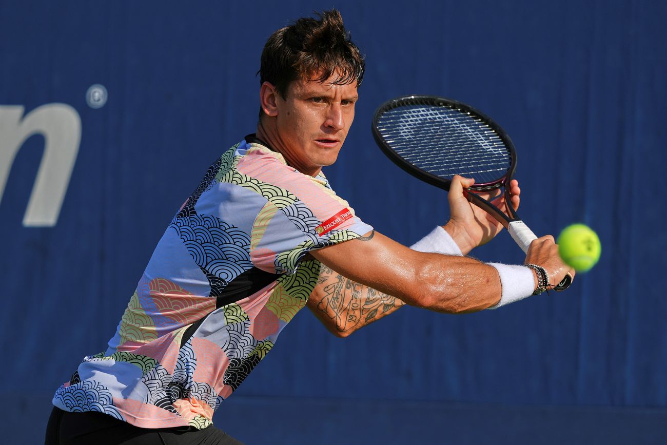 Camilo Ugo Carabelli debutó con triunfo. (AP/Archivo)