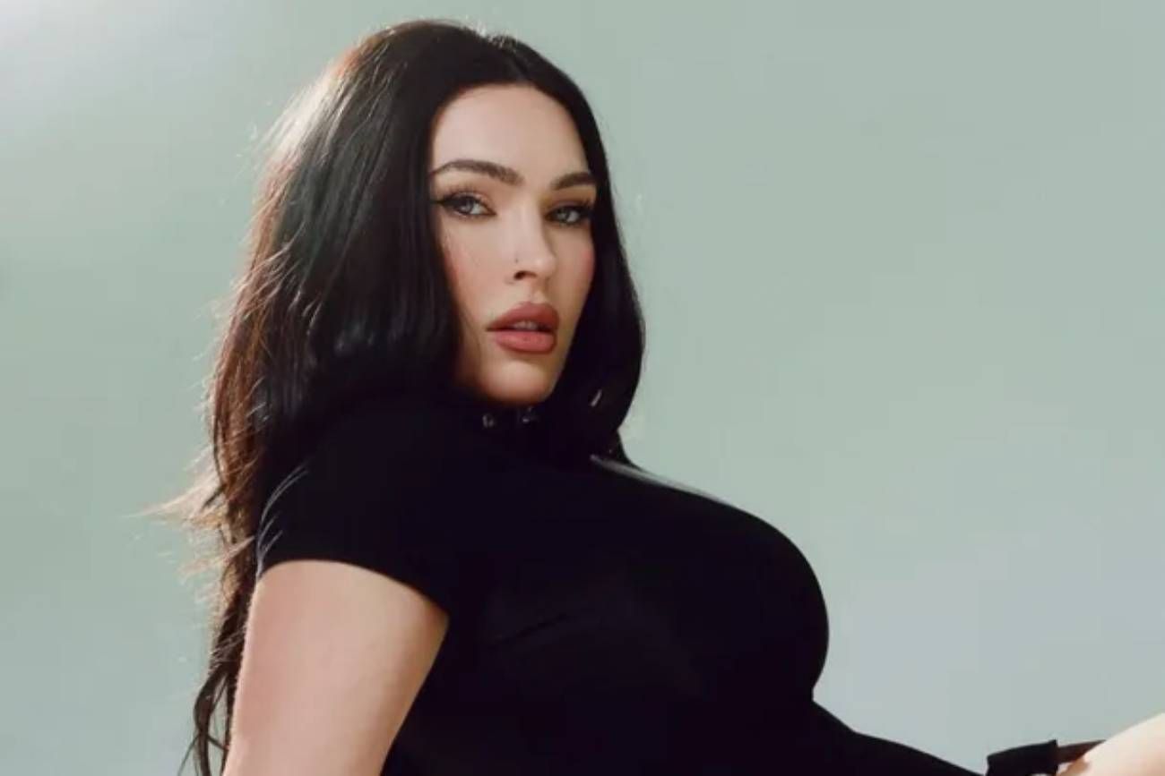 Megan Fox, en una de las fotos seleccionó para volver a Instagram. 