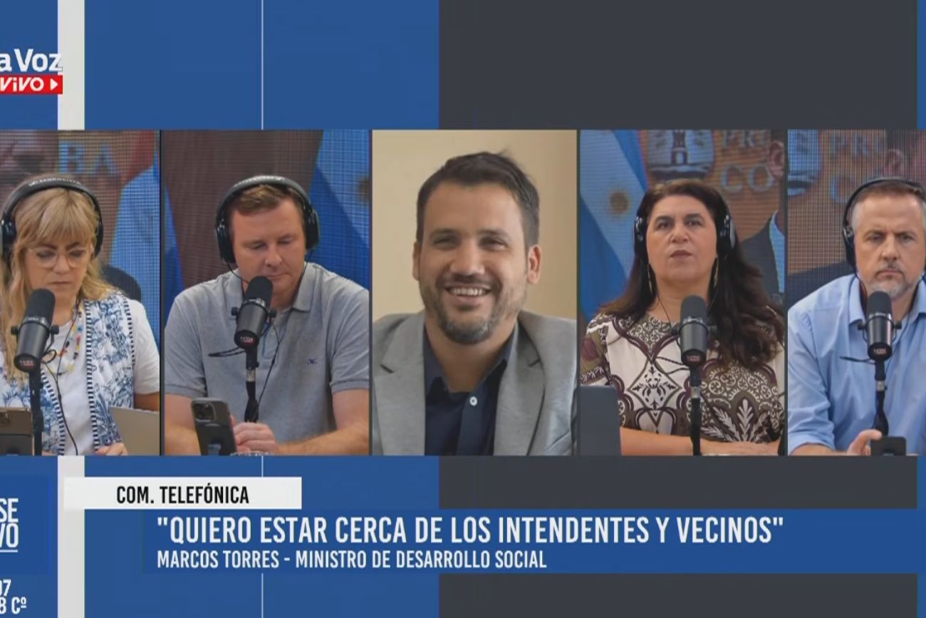 Marcos Torres, ministro de Desarrollo Social de Córdoba.