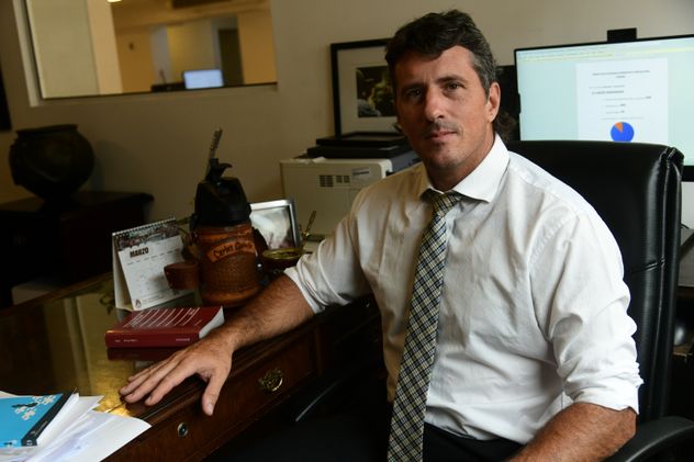 El fiscal general Carlos Gonella. (La Voz/Ramiro Pereyra)