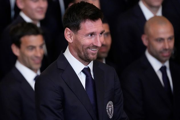 Lionel Messi se reunió con Donald Trump en la Casa Blanca.