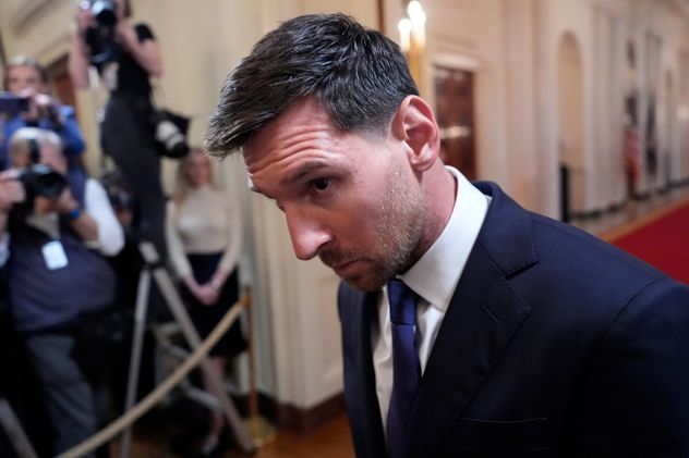 Lionel Messi se reunió con Donald Trump en la Casa Blanca.