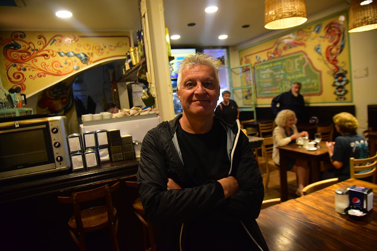 José Schiavonni en el resto Estación Norte 
