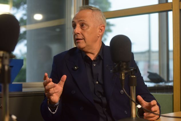 Manuel Pérez, presidente de Racing de Nueva Italia. 