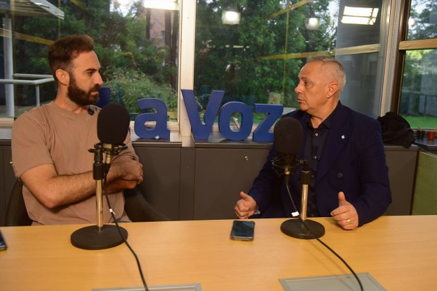 Manuel Pérez, presidente de Racing de Nueva Italia. 