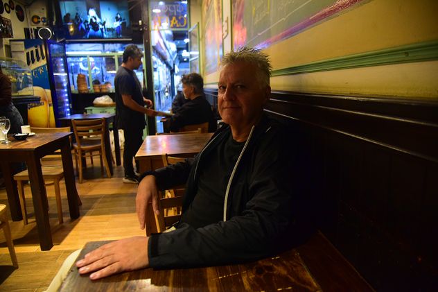 José Schiavonni en el resto Estación Norte 