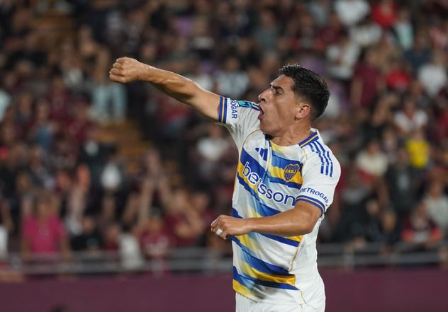 Miguel Merentiel, delantero de Boca.