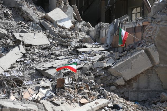 Destrucción total en algunos sitios de Teherán, tras los ataques a Irán por parte de Estados Unidos e Israel.