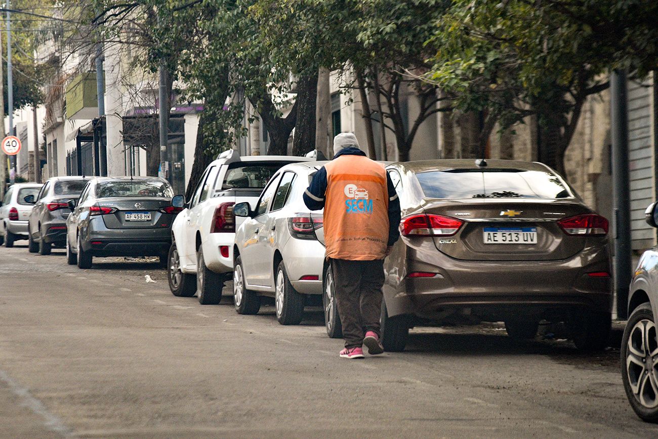 Naranjita, en una calle de la ciudad de Córdoba 