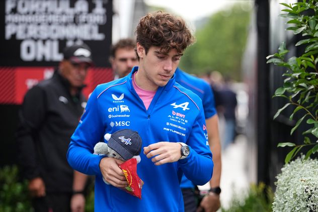 Franco Colapinto en el paddock de Australia.